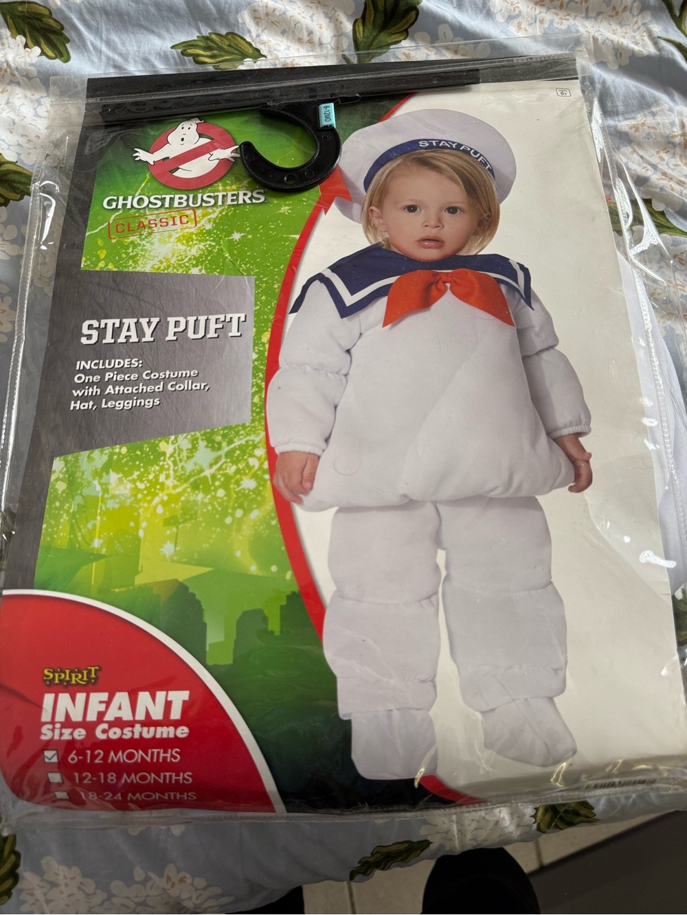 Ghostbusters Stay Puff Marshmallow Man Infant Costume - Spirit